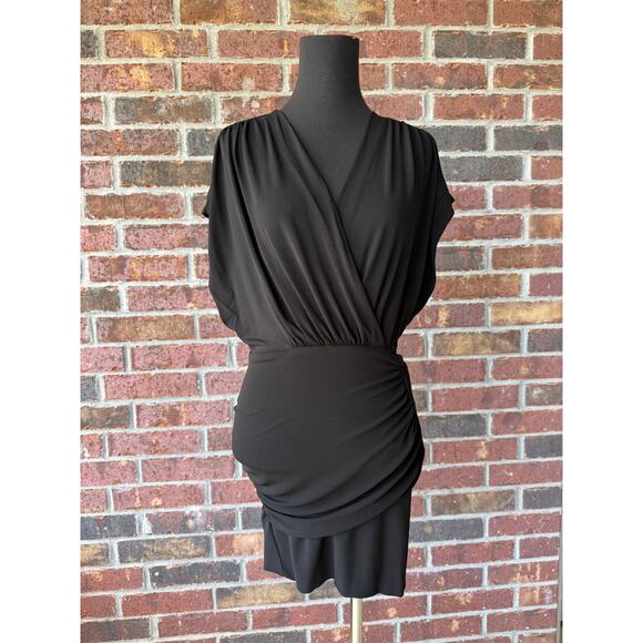 IRO Paris Zera Asymmetrical side cutout dress - little black dress -LBD - size S - Picture 1 of 13